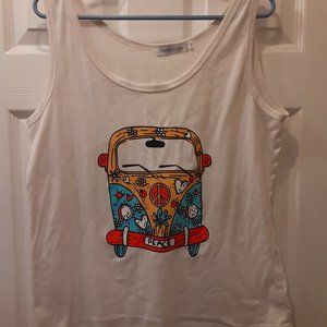 Peace Hippy Van tank top